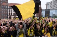 Fussball Champions League Finale 2013:  Borussia Dortmund - FC Bayern Muenchen, PUBLIC VIEWING
