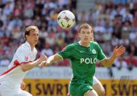 Fussball 1. Bundesliga:  VfB Stuttgart - VfL Wolfsburg