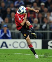 Fussball CHL  Saison 2010/2011:  Ryan Giggs (Manchester United FC)