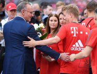 Fussball 1. Bundesliga Saison 17/18: FC Bayern Muenchen -  VfB Stuttgart