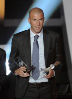 Fussball International  FIFA Ballon d Or 2011:  Zinedine Zidane (Frankreich)