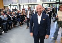 Streitgespraech OB Boris Palmer und AfD Landesvorsitzender Markus Frohnmaier in Tuebingen