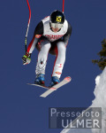 Super-Kombination Wengen Herren Mario Scheiber (AUT) am Hundschopf-Sprung