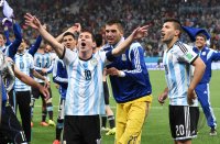 FUSSBALL WM 2014, HALBFINALE: Niederlande - Argentinien