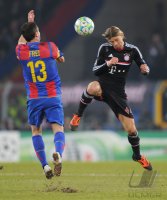 Fussball CHL  Saison 2011/2012:  FC Basel - FC Bayern Muenchen