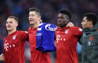 Fussball 1. Bundesliga Saison 18/19: FC Bayern Muenchen - FC Schalke 04