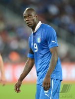 Fussball International Testspiel: Mario Balotelli (Italien)