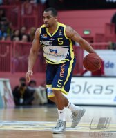 Basketball 1. Bundesliga 14/15 Hauptrunde:  Walter Tigers Tuebingen - Phoenix Hagen