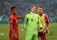 FUSSBALL  DFB POKAL SAISON  11/12  HALBFINALE: Borussia Moenchengladbach - FC Bayern Muenchen