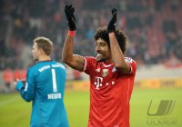 Fussball  1. Bundesliga  13/14: Jubel Dante (FC Bayern Muenchen)