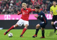 Fussball 1. Bundesliga Saison 16/17: FC Bayern Muenchen - RB Leipzig