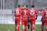 Fussball Regionalliga Sued 2022/2023 20. Spieltag 10.12.2022 TSG Balingen - VfR Aalen