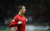 Fussball WM Qualifikation 2014 Playoff: JUBEL Cristiano Ronaldo (Portugal)