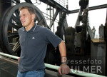 Frank Rost auf dem Hochofen