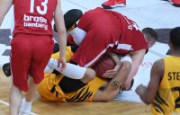 Basketball 1. Bundesliga 16/17 Hauptrunde: Walter Tigers Tuebingen - Brose Bamberg