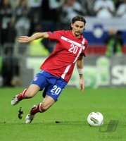 Fussball International EM Qualifikation: Slowenien - Serbien