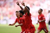 Fussball 1. Bundesliga Saison 18/19: FC Bayern Muenchen  - Eintracht Frankfurt