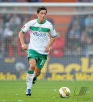 FUSSBALL 1. BUNDESLIGA: Bremen, BOENISCH Einzelaktion