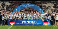 Fussball U 21 EM 2017 ENDSPIEL: JUBEL Sieger Deutschland