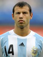 FUSSBALL  Olympia 2008  Peking  Vorrunde Argentinien - Australien