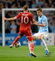 Fussball CHL  Saison 2013/2014:  Manchester City - FC Bayern Muenchen