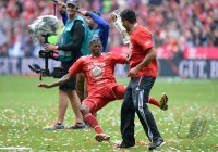 Fussball 1. Bundesliga  Saison  2012/2013:  Deutscher Meister 12/13 FC Bayern Muenchen