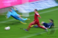 FUSSBALL  1. BUNDESLIGA  Saison 2012/2013: FC Bayern Muenchen - Hamburger SV