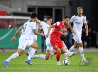 Fussball DFB Pokal 1. Runde 21/22: 1. FC Kaiserslautern - Borussia Moenchengladbach