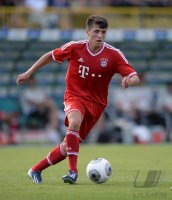 FUSSBALL 1. Bundesliga 2013/2014: Alessandro Schoepf (FC Bayern Muenchen)