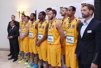 Basketball 1. Bundesliga 15/16  Teamvorstellung Walter Tigers Tuebingen