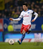 Fussball, 1. Bundesliga  Saison 2013/2014: Hamburger SV - Borussia Dortmund