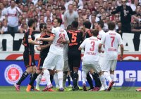 Fussball 1. Bundesliga Saison 14/15: VfB Stuttgart - Hamburger SV