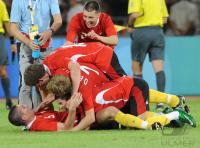 FUSSBALL  Olympia 2008   Viertelfinale  Maenner   Italien - Belgien