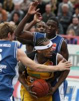 Basketball 1. Bundesliga  07/08  Walter Tigers Tuebingen  -  Deutsche Bank SKYLINERS