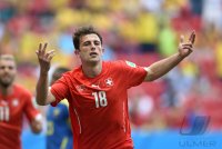 FUSSBALL WM 2014, Gruppenphase: Schweiz - Ecuador