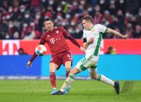 Fussball 1. Bundesliga Saison 21/22: FC Bayern Muenchen - Union Berlin