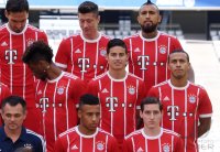 Fussball 1. Bundesliga 2017/2017: Fototermin beim FC Bayern Muenchen