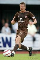 Fussball 2. Bundesliga, St. Pauli: ROTHENBACH, Einzelaktion