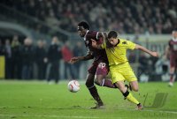 Fussball 1. Bundesliga  2010/2011:  1. FC Kaiserslautern - Borussia Dortmund