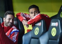 Fussball 1. Bundesliga Saison 14/15: FC Bayern Muenchen - Borussia Dortmund