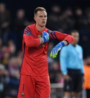 Fussball CHL 15/16 Viertelfinale: Atletico Madrid - FC Barcelona