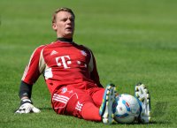 Fussball 1. Bundesliga Saison   2011/2012 : Torwart Manuel Neuer (FC Bayern Muenchen)