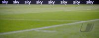 Fussball PAY TV Sender Werbebane Sky