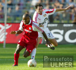 Spielszene FC Bayern Muenchen  -  Bayer Leverkusen