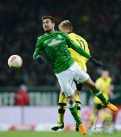 Fussball, 1. Bundesliga 12/13: SV Werder Bremen - Borussia Dortmund
