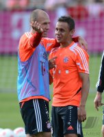Fussball 1. Bundesliga :  Training beim FC Bayern Muenchen