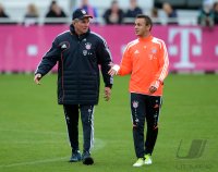 Fussball 1. Bundesliga :  Training beim FC Bayern Muenchen
