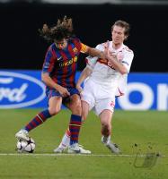 FUSSBALL  International CHL 09/10 : VfB Stuttgart -  FC Barcelona