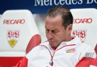 Fussball 1. Bundesliga Saison 14/15: Trainer Huub Stevens (VfB Stuttgart)