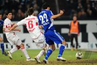 FUSSBALL, 1. BUNDESLIGA, 25. Spieltag: Schalke - Stuttgart